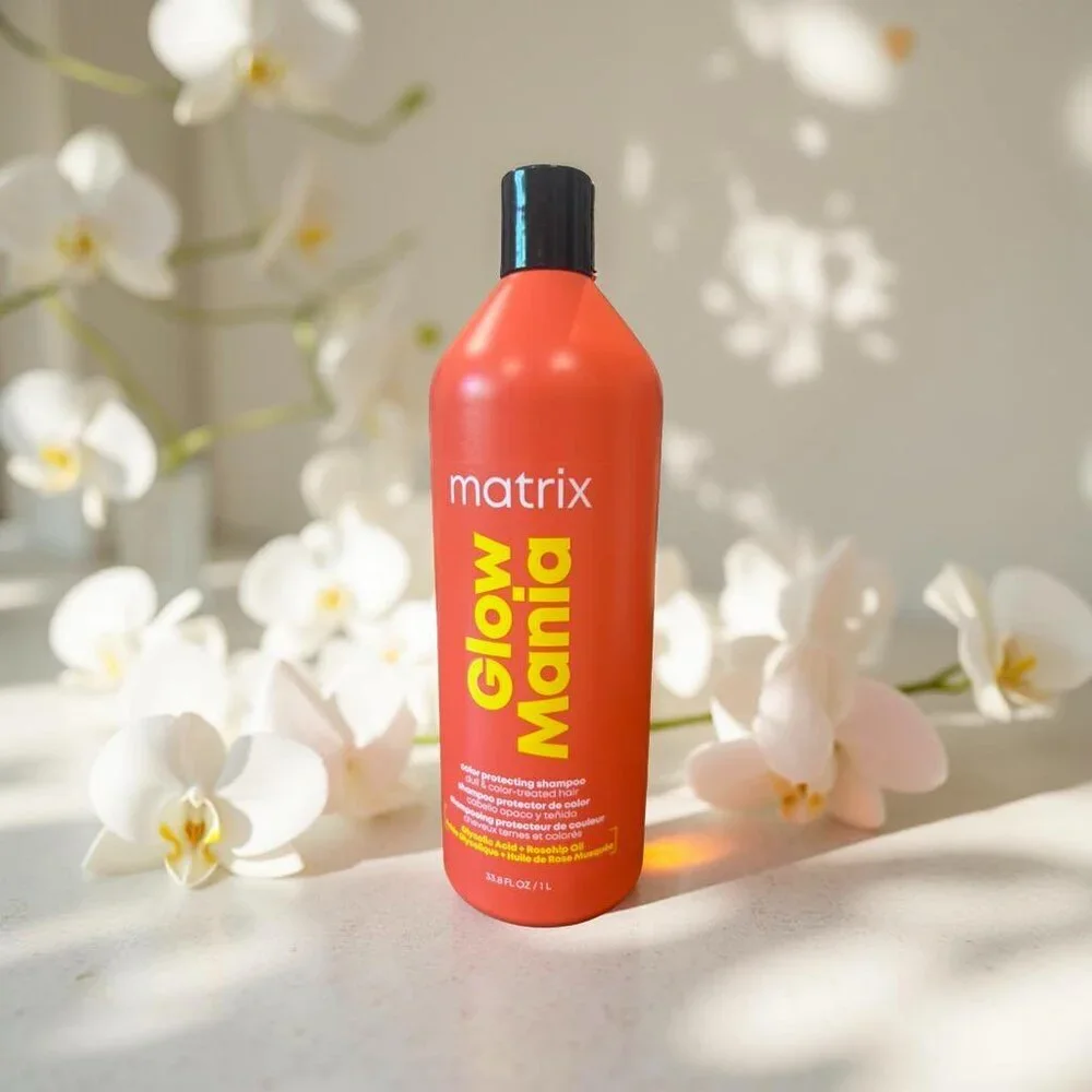 Matrix Glow Mania Color Protecting Shampoo Conditioner 33.8 oz Mask 16.9 oz